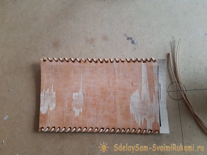 Чехол для телефона из бересты