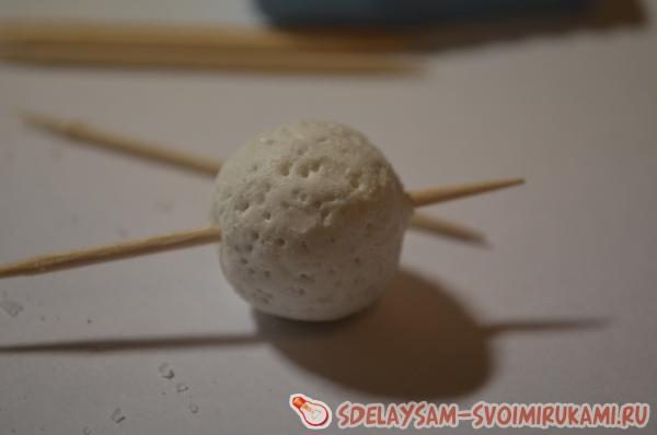 Очаровательные серёжки из полимерной глины