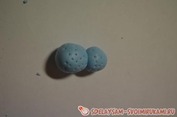 Очаровательные серёжки из полимерной глины