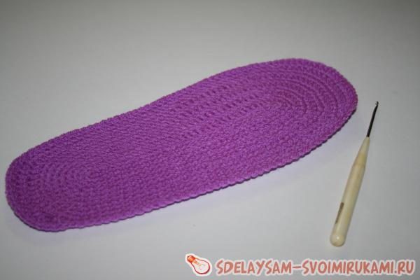 Уютные тапочки своими руками
