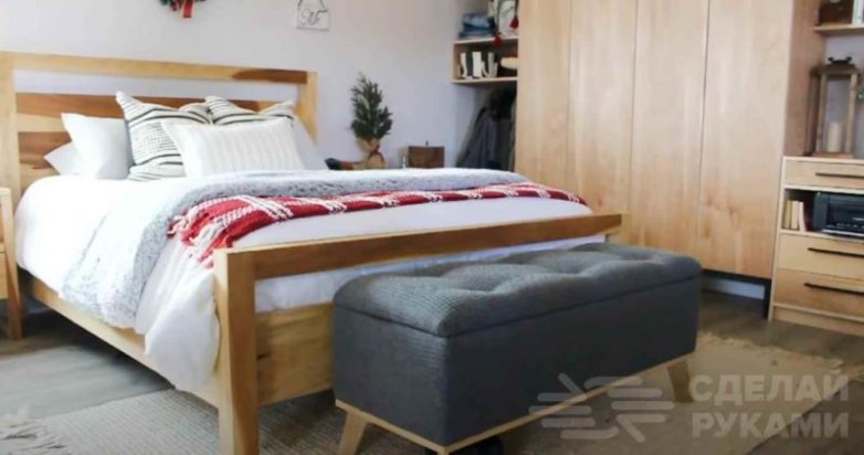 Мастерим банкетку с ящиком для хранения