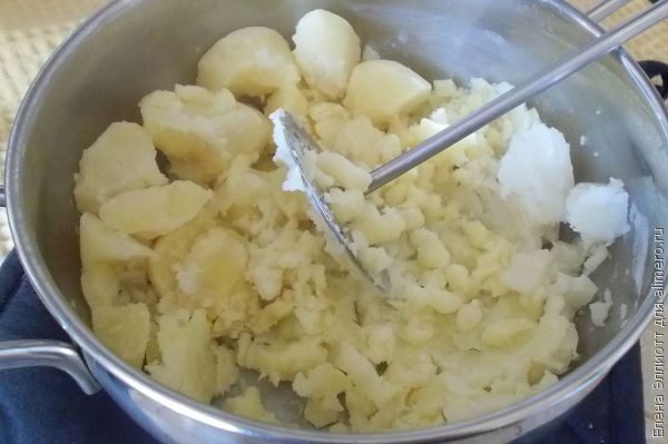Картофельное суфле с сыром
