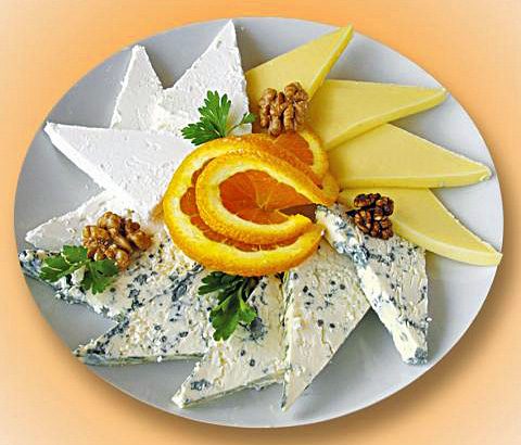 Как Разложить Сыр На Тарелке Фото