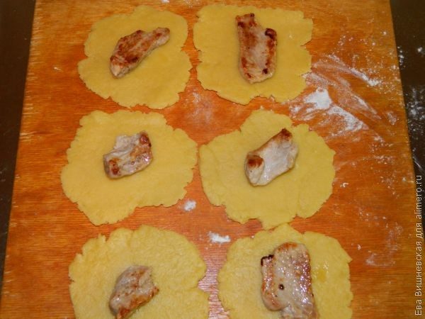 Рецепт свинины в тесте