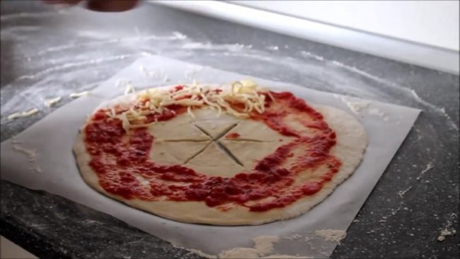 Шведская пицца «Вулкан»