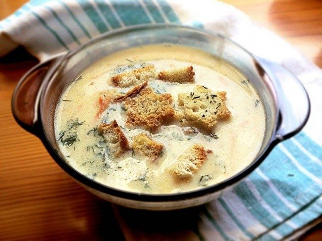 6 вкуснейших и очень простых сырных супов