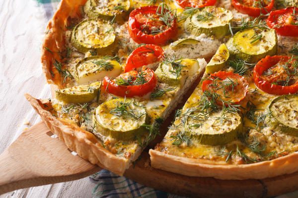 12 рецептов овощных пирогов