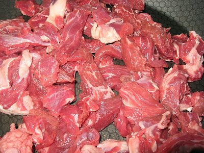 Мясо тушеное по-кабардински или «Либжэ»