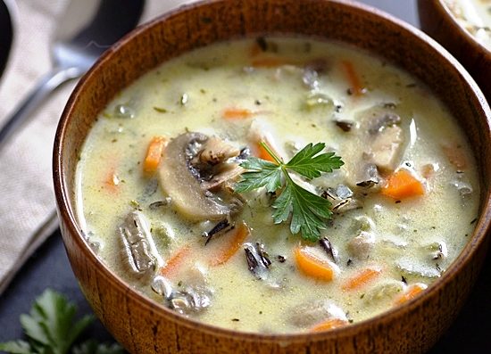 3 простых рецепта грибного супа