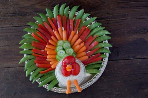 Оформляем креативно: овощные и фруктовые тарелки для эффектной подачи на новогодний стол!