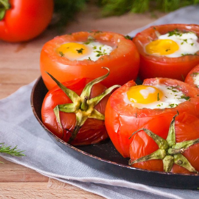 5 аппетитных начинок для фаршированных помидор
