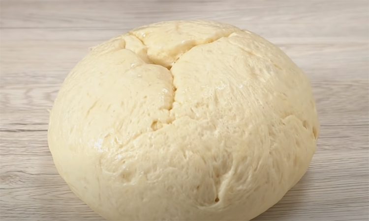 Ленивый домашний хлеб на молоке