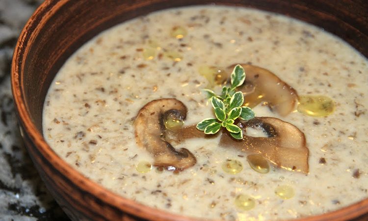 Быстрый, простой и вкусный грибной суп