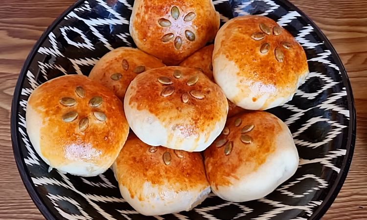 Пирожки по-узбекски с картошкой и фаршем