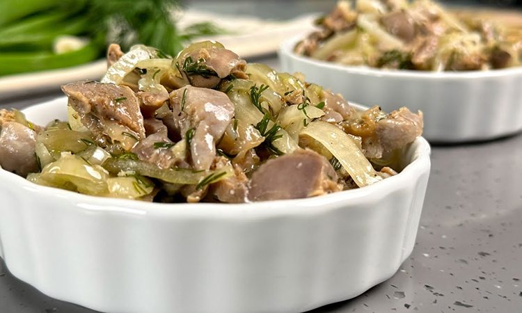 После маринада куриные желудочки едят как семечки. Готовим деликатес из субпродуктов