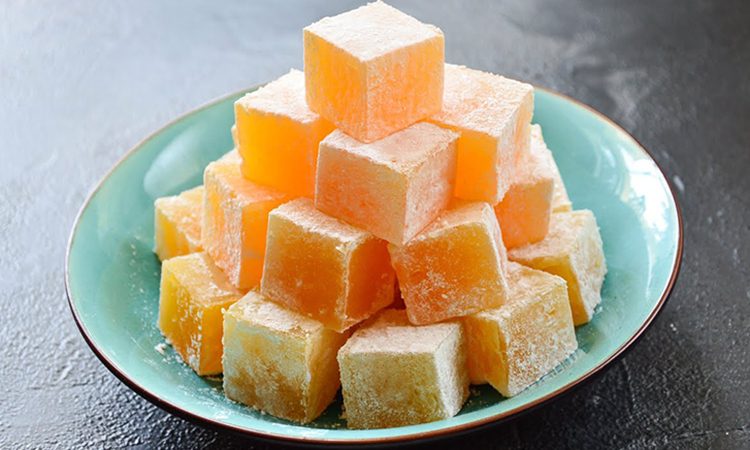 Рецепт из Турции, классический, без красителей. Рахат-лукум