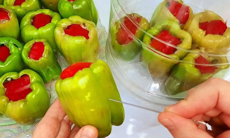 Турецкий рецепт. Консервированный болгарский перец на зиму
