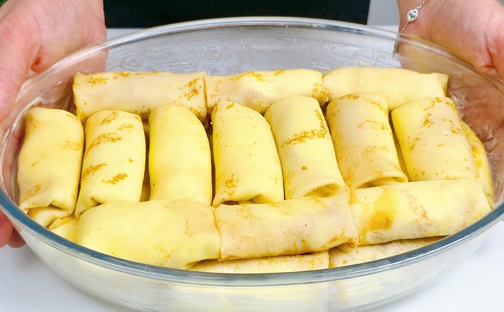 Рецепт нежнее сложно придумать. Деревенские блины-налистники с творогом