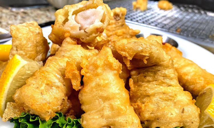 Делаем без яиц, чтобы получился воздушным. Хрустящий кляр для всегда нежнейшей рыбы