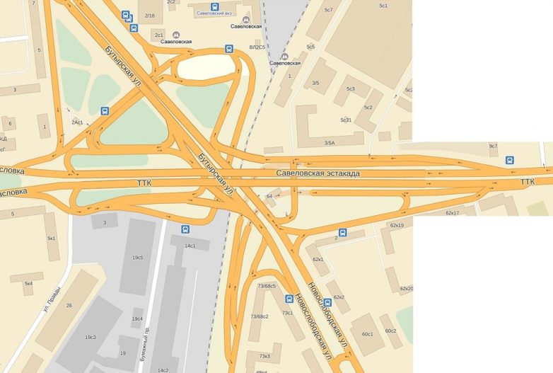 Кутузовский проспект на карте москвы