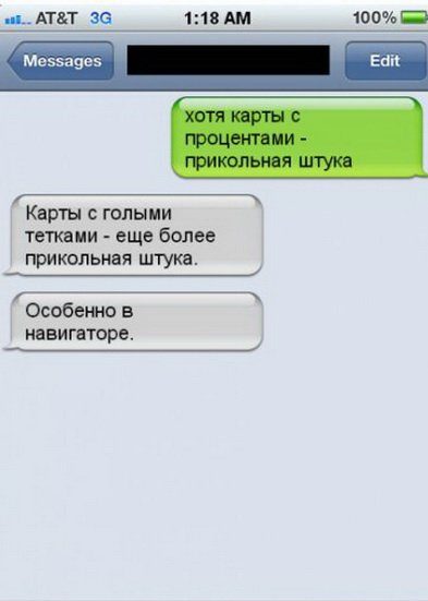 SMS-диалоги. Обхохочешься!