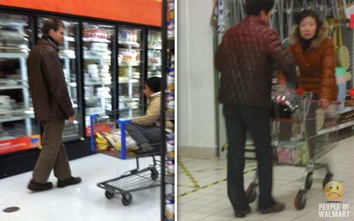 Странные люди из супермаркетов