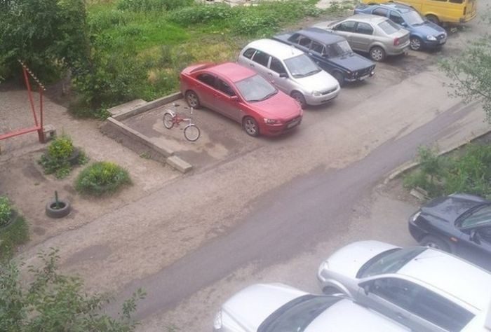 Как занять парковочное место