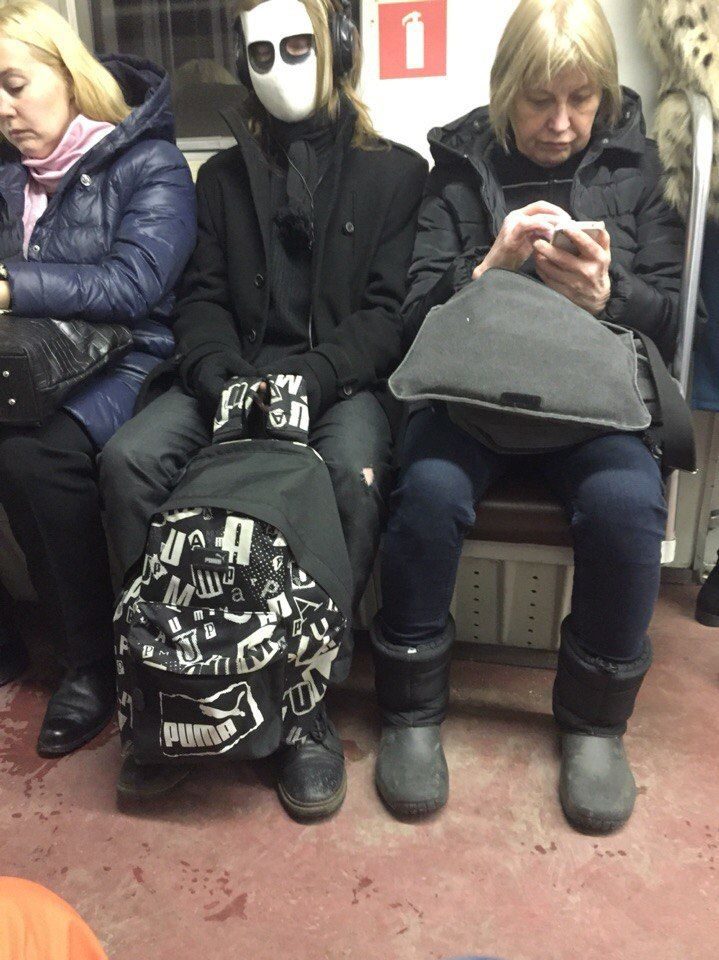 Странные пассажиры из метрополитена