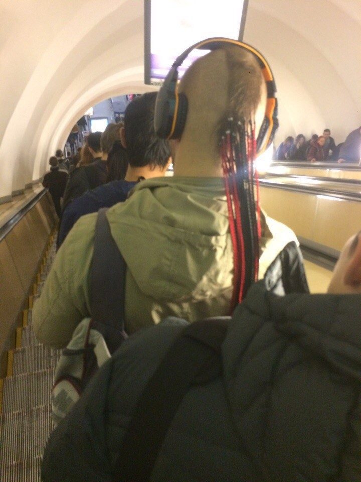 Незабываемые кадры из метро / Писец - приколы интернета