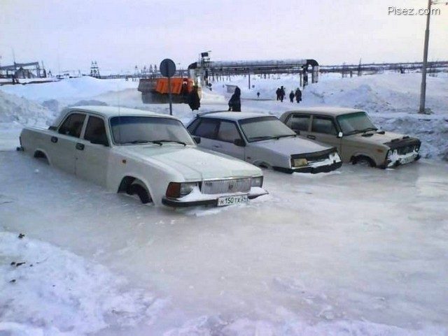 Зимние приколы. Наслаждайтесь!