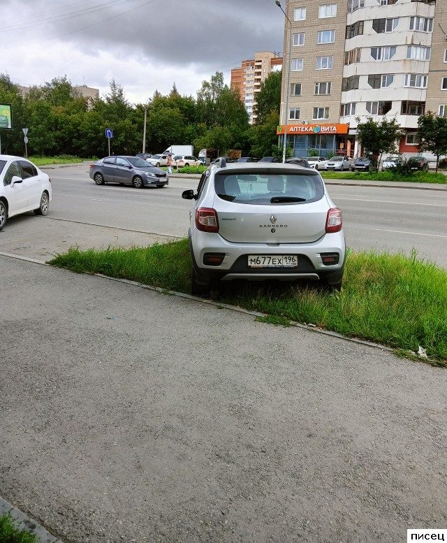 Мне плевать, я паркуюсь как м.дак!
