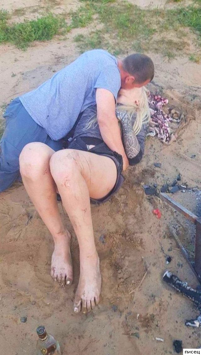 Если уж выпила водку, то береги пилотку!