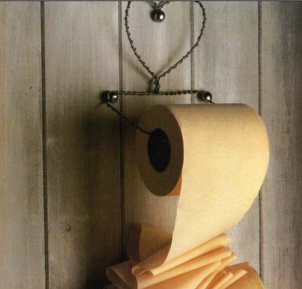 Оригинальный держатель для туалетной бумаги