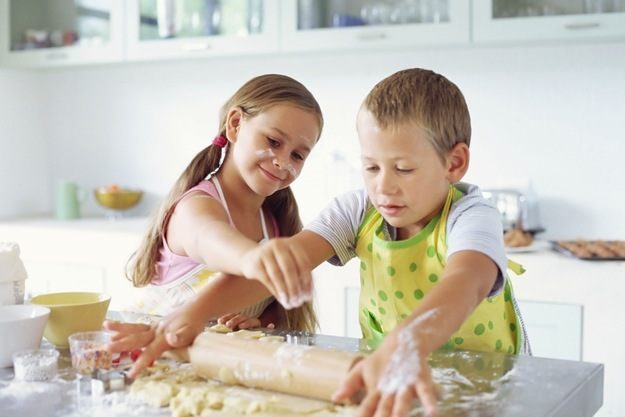Искусство готовить вместе с детьми