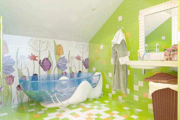 Модные решения для интерьера ванной комнаты