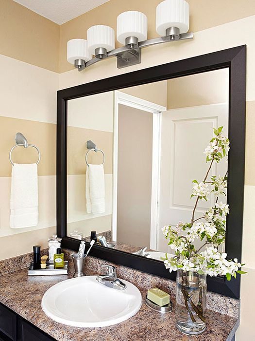 Как выбрать зеркало в ванную: рекомендации и примеры