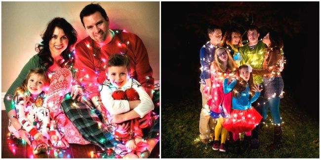 Потрясающие идеи для семейной новогодней фотосессии