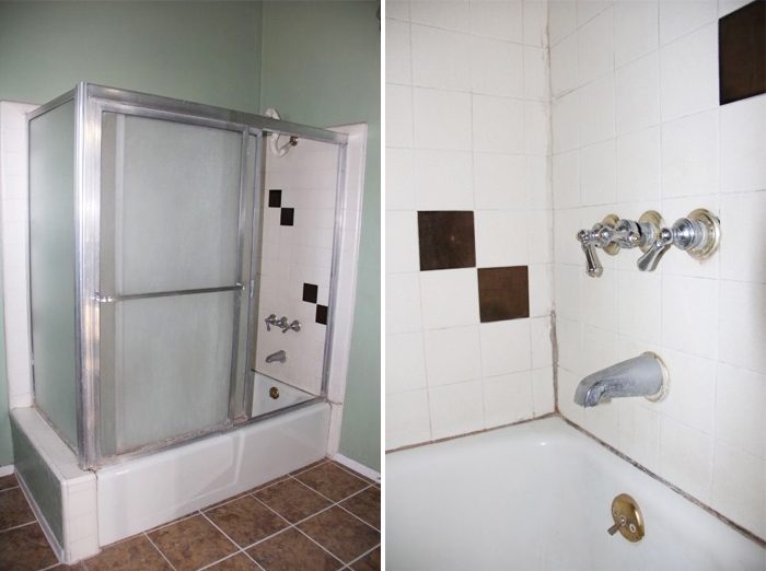 Преображение тесной и узкой ванной: до и после