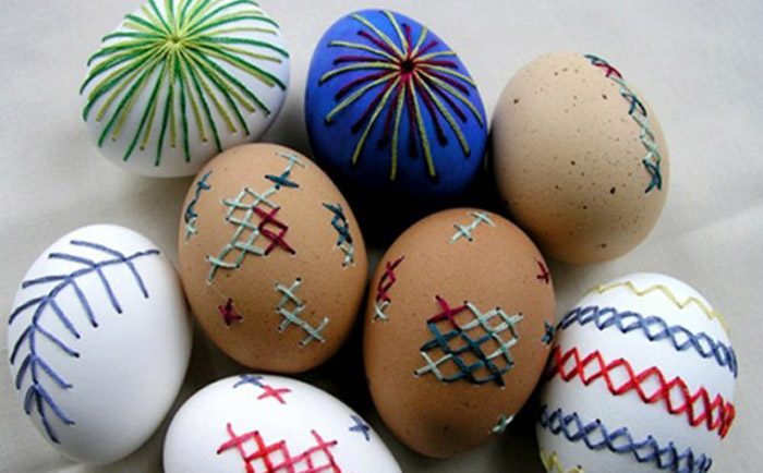 Потрясающие способы украсить пасхальные яйца