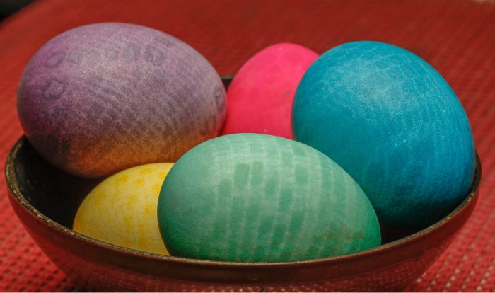 Кружевная Пасха: новый способ украшения яиц