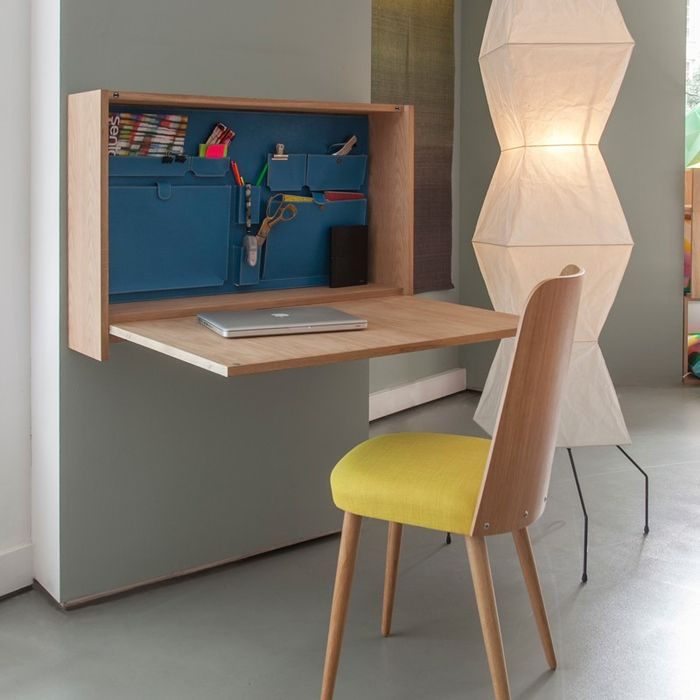 Стильные и лаконичные модели бюро для самых маленьких комнат