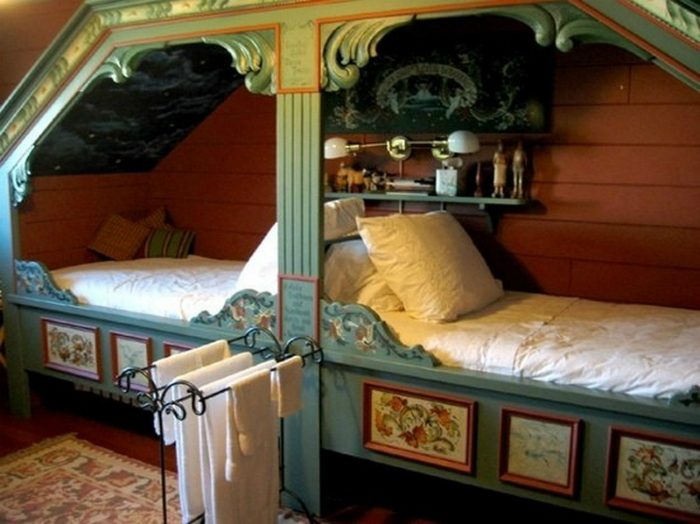 Очаровательно: встроенные кровати для всех - от младенцев до стариков