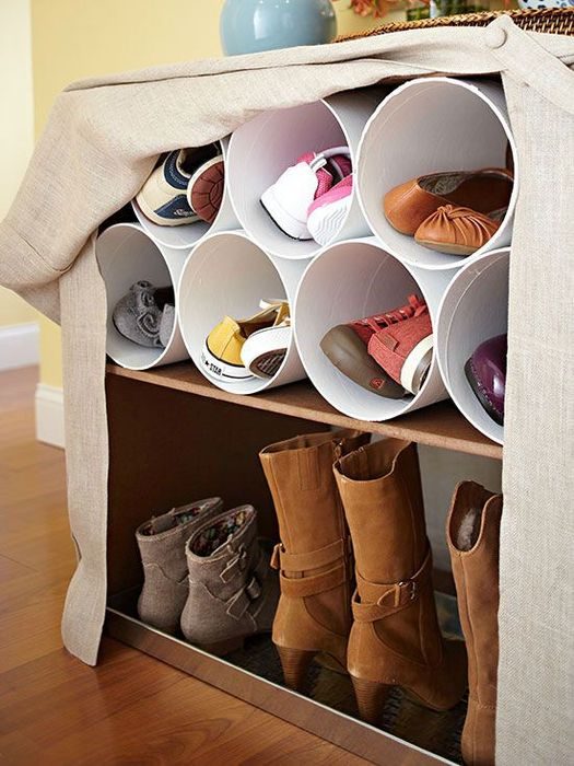 Вдохновляющие идеи хранения обуви