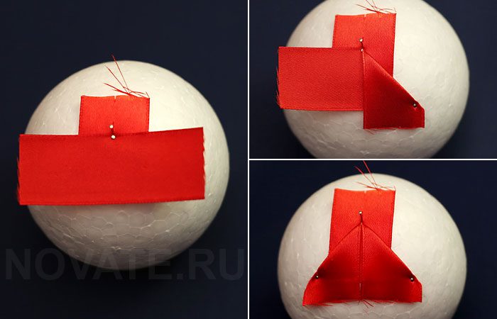 Как сделать оригинальный шарик для новогодней ёлки своими руками