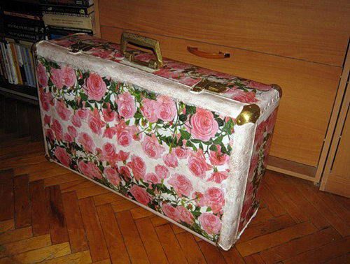 Идеи поделок из старых чемоданов