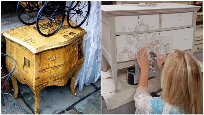 13 способов обновить старую мебель