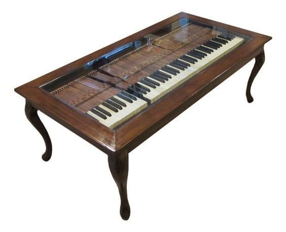 12 нестандартных способов использования старого пианино