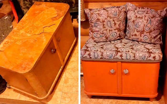 12 идей реставрации старой мебели своими руками
