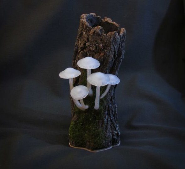 Чудесный грибной светильник своими руками