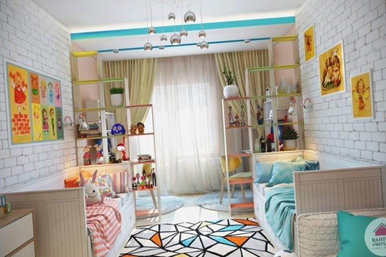 25 отличных идей обустройства детской комнаты!